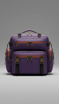 Violet Beat Oversized Utility Bag